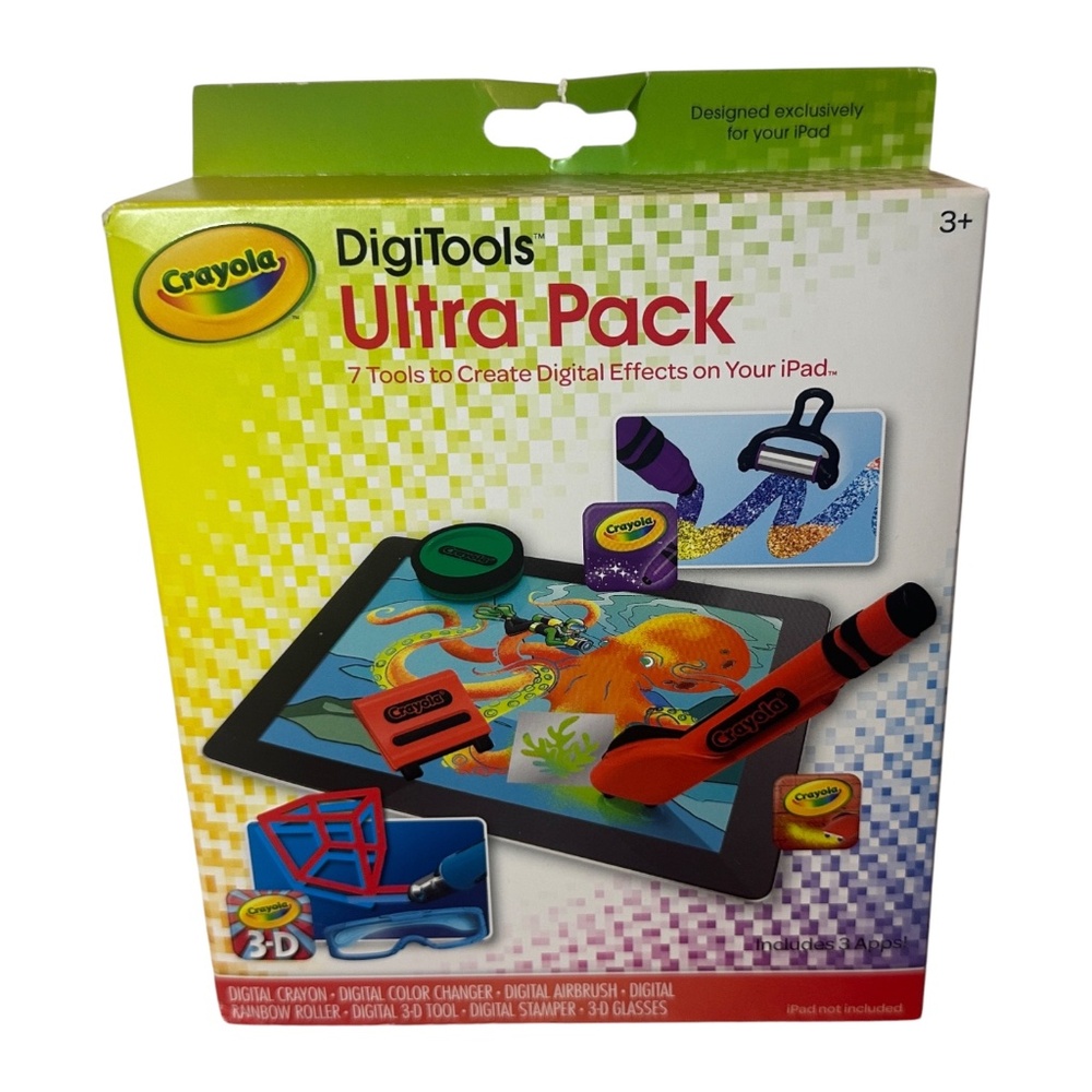 Griffin Crayola DigiTools Ultra Pack iPad Accessory (GC35976)